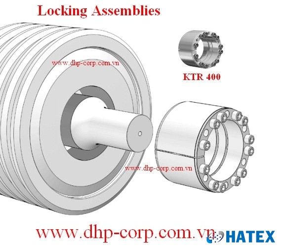 Khớp khóa trục KTR 400 - Locking devices KTR 400